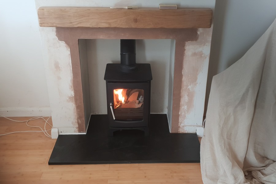 Ottawa Curve Woodburner Installation