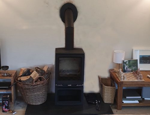 Wood burner installation inWeston-super-Mare